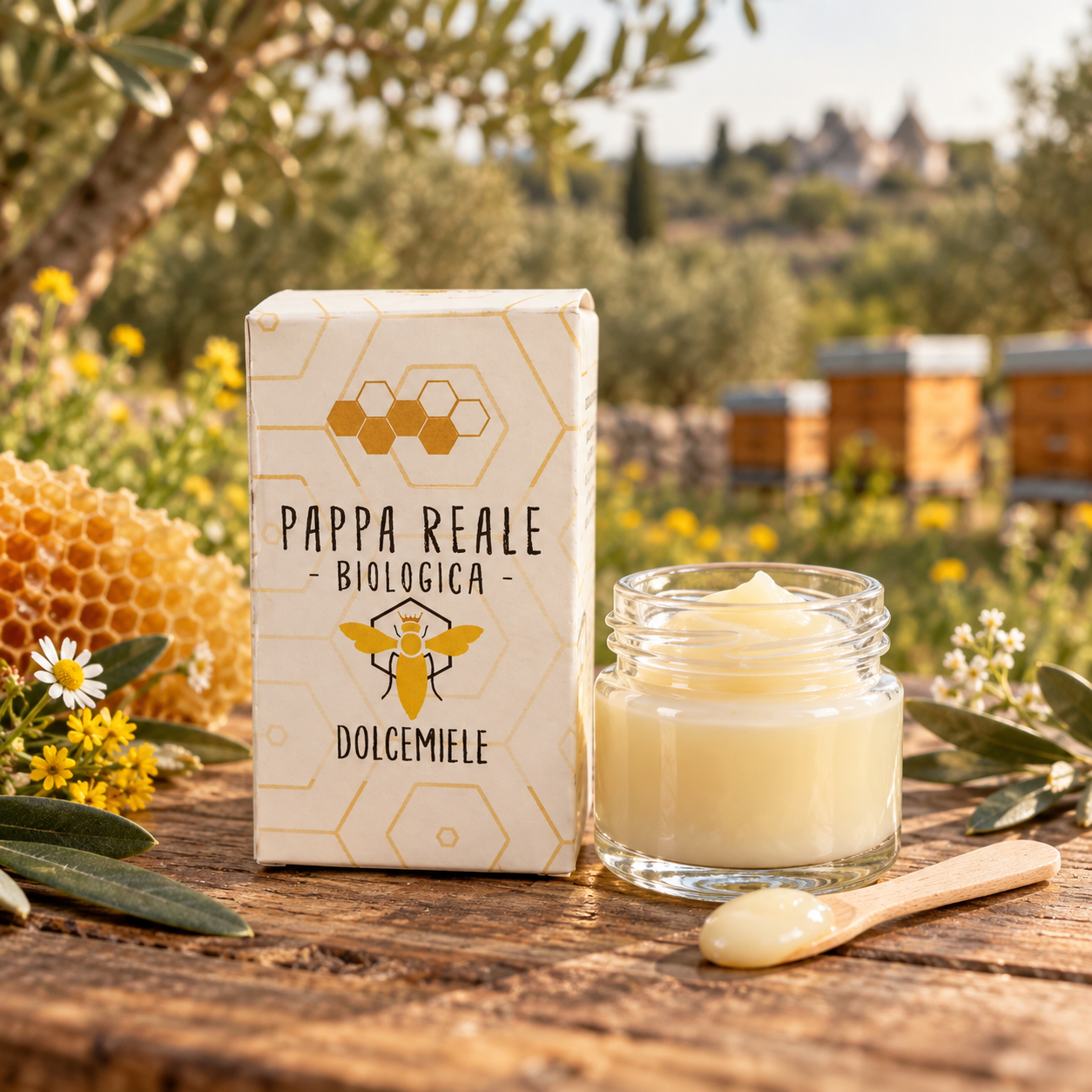 Pappa reale fresca biologica